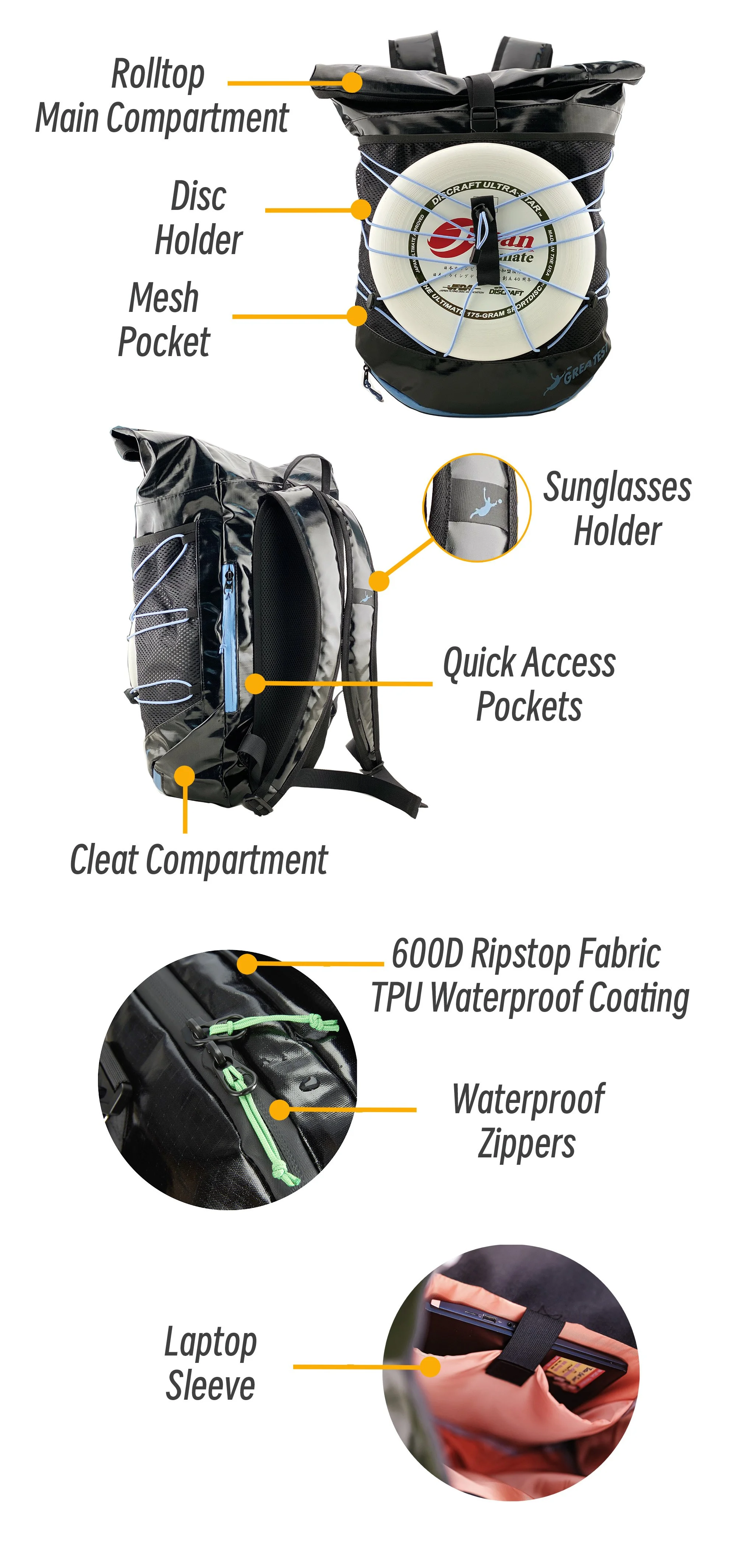 GREATEST ROLLTOP 18-24L — Greatest Ultimate Bag
